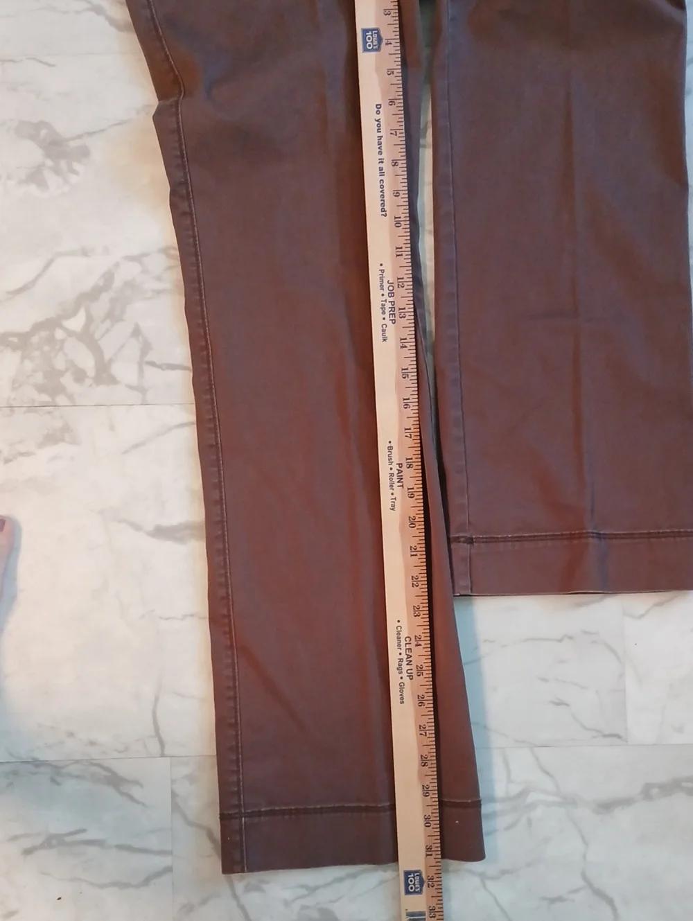 J. Crew Straight-Leg Jeans in Brown 12 Regular Womens